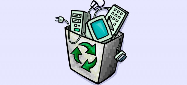 Aumenta la recuperación de residuos electrónicos
